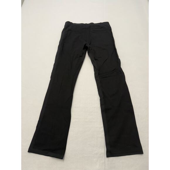 Beta Brand Black Straight Leg Work Pants Women’s Size M-P Tall - Picture 1 of 6